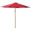 Solid wood frame center column garden umbrella hardwood frame beech frame terrace umbrella restaurant coffee scenic spot leisure parasol