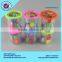 Good quality plastic barrelled growing dinosaur egg and plant rose flower sets for market sell