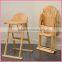 Gorgeous Wooden Baby High Chair With Tray