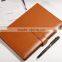 A5 A4 PU leather notebook cover with zipper