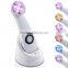 Home use RF EMS LED Photon Light Therapy skin whitening tightening facial massager kit