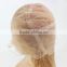 Hot Sale Virgin European Full Lace Wig Dark Roots Human Hair Blonde Wigs Blonde Human Hair Full Lace Wig