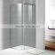 Fashion design 4mm /6mm /8mm tempered glass with frame corner simple small shower enclosure