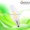 China Supplier Hot Lights E27 360 degree led filament candle