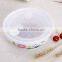 pp bowl shaped preservation box with transparent lid