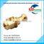 CNC Machined Internal Thread Hollow Brass Pin, Brass Shaft