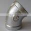 low price ASTM pipe fitting gi cast iron elbow ,gi fittings,45degree elbow