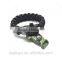side release whistle buckle , compass fire starter buckle