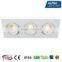 3*8W IP54 rotatable rectangular dimmable led ceiling light, rotatable led downlight,cob ceiling light