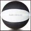 white and black rubber size 6 basketball used for women