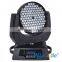 108*3W RGBW LED Moving Head Wash Light / led stage lighting