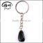 Wholesale natural semi precious stone Tumbled stone Keychain