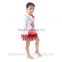 wholesale two pieces fall boutique girl clothing baby girl dress names with picture christmas snowman long sleeve t shirt