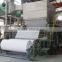 5T/D Waste Paper and wood Pulp Recycling Jumbo Roll Toilet Tissue Paper Roll Making Machine