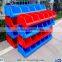 Movable storage metal rack with wheels