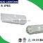 DLC listed parking lot surface mount IP65 linear vapor tight light with dimming sensor