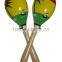 Hand Painted Wooden Maracas Toy