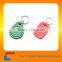 with Logo and ID number Printing for Access abs rfid keychain/keytag