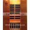 ETL/CE/ROHS Approved Canadian Red Cedar Infrared Sauna for 2 Person Use