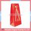 Sample Hot Selling 2015 Paper Bags With Nylon Handle For Advertising