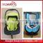Multi-buckle five point harness baby safety seat