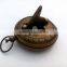 Push Button Pocket Brass Sundial Compass Antique Nautical pendant compass 13242