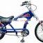folding electric chopper bicycles with seat kingbike