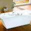 SUNZOOM UPC/cUPC certified freestanding bath tub, 2 recliner spa tub for wholesale, fiberglass bath tub
