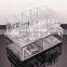 High Quality Acrylic 2 Jewelry Drawer with Cosmetic Makeup Organizer