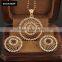 Fine Jewelry Wholesale Gold Stainless Steel Set Jewelry