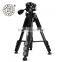 Aluminum ABS Material stable video Manfrotto camera tripod Q111 for dslr tripod standard packed camera lightweight photo tripod