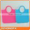 china wholesale fashion handbags, pink lady silicone shopping bag