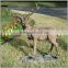 Home Decor Modern Bronze Running Deer Sculpture Statue for Sale