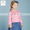 DK0348 dave bella 2016 spring autumn kids t-shirt baby girl cotton t shirt kid cloth children tops child tees