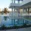 Pool fence glass Mirror polished 316 Stainless Steel spigots