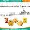 Fry type Nik nak making machine/cheetos process line/kurkure line