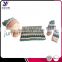 Cheap fashion acrylic winter knitting sets wholesale knitted scarf beanie and glove sets factory sales