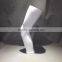 DL801 Male display sport leg knee forms white color silver color matt