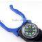 Outdoor hiking bottle buckle with compass water botters buckle