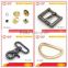 Metal hardware for manufacturing of dog collars with rivets,D-rings,pin buckles and snap hooks