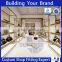 Professional supplier brings good quality wood shelves for shops
