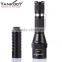 Tank007 tacitical IPX8 waterproof cheap led aluminum flashlight t6 PT40