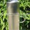 stainless steel bollards with loops for chains/steel bollard/road bollard