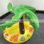 inflatable pool drink and food ice holder tray for pool leisure
