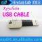 Phone accessories keychain micro usb cable for iphone , usb cable 2 in 1