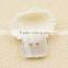 lovely small size transparent plastic resin button for shirt