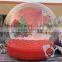 Hot-sale PVC Chrismas Inflatable Snow Globe