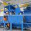 qh69 h-beam steel surface abrasive blast cleaning machine