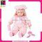 16 Inch Ten IC Sounds Feeding Doll Plastic Baby Doll With Stroller