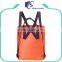 Fashion polyester college bags backpacks for teenagers